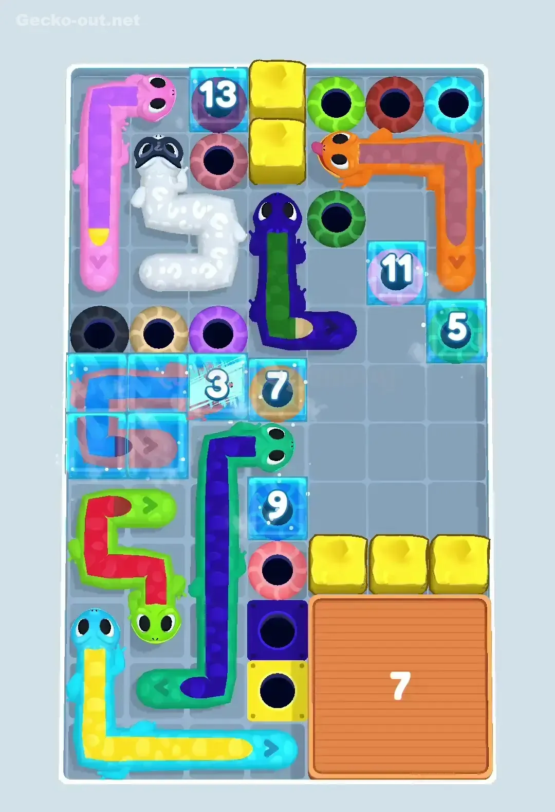 Gecko Out Level 420 Solution 1