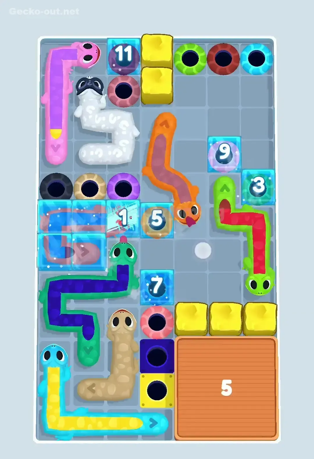 Gecko Out Level 420 Solution 2