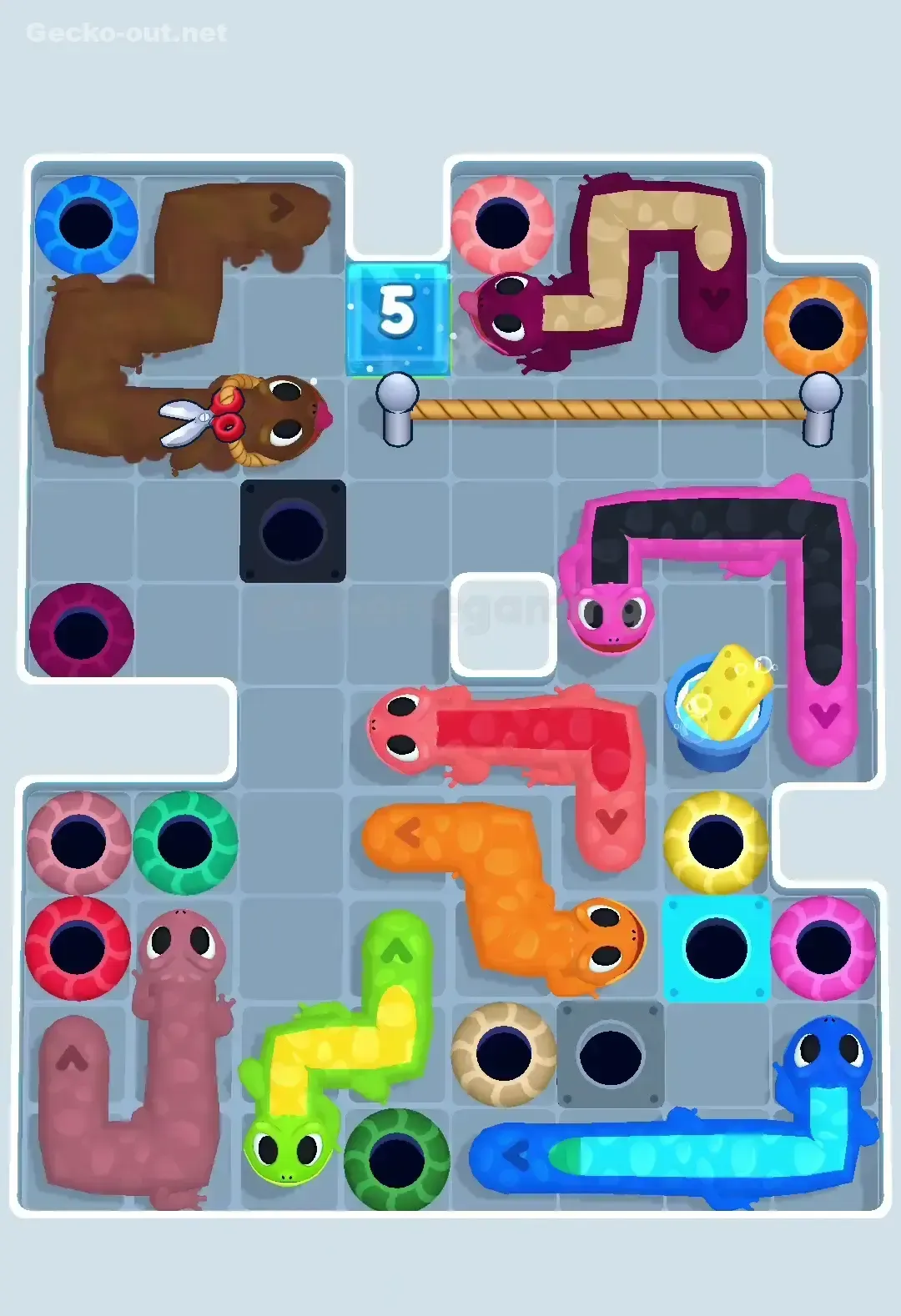 Gecko Out Level 419 Solution 2