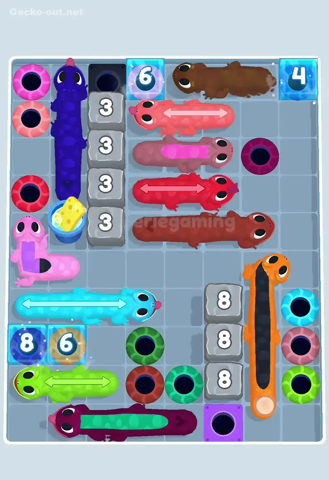 Gecko Out Level 418 Solution 3