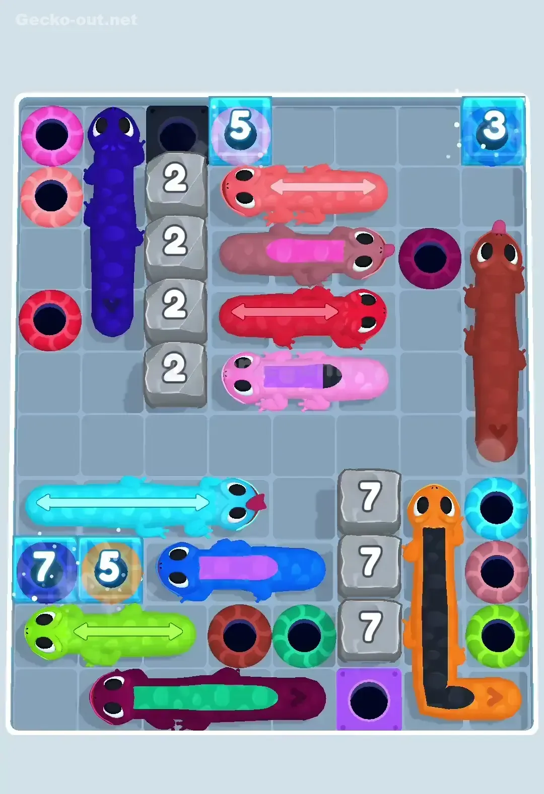 Gecko Out Level 417 Solution 2