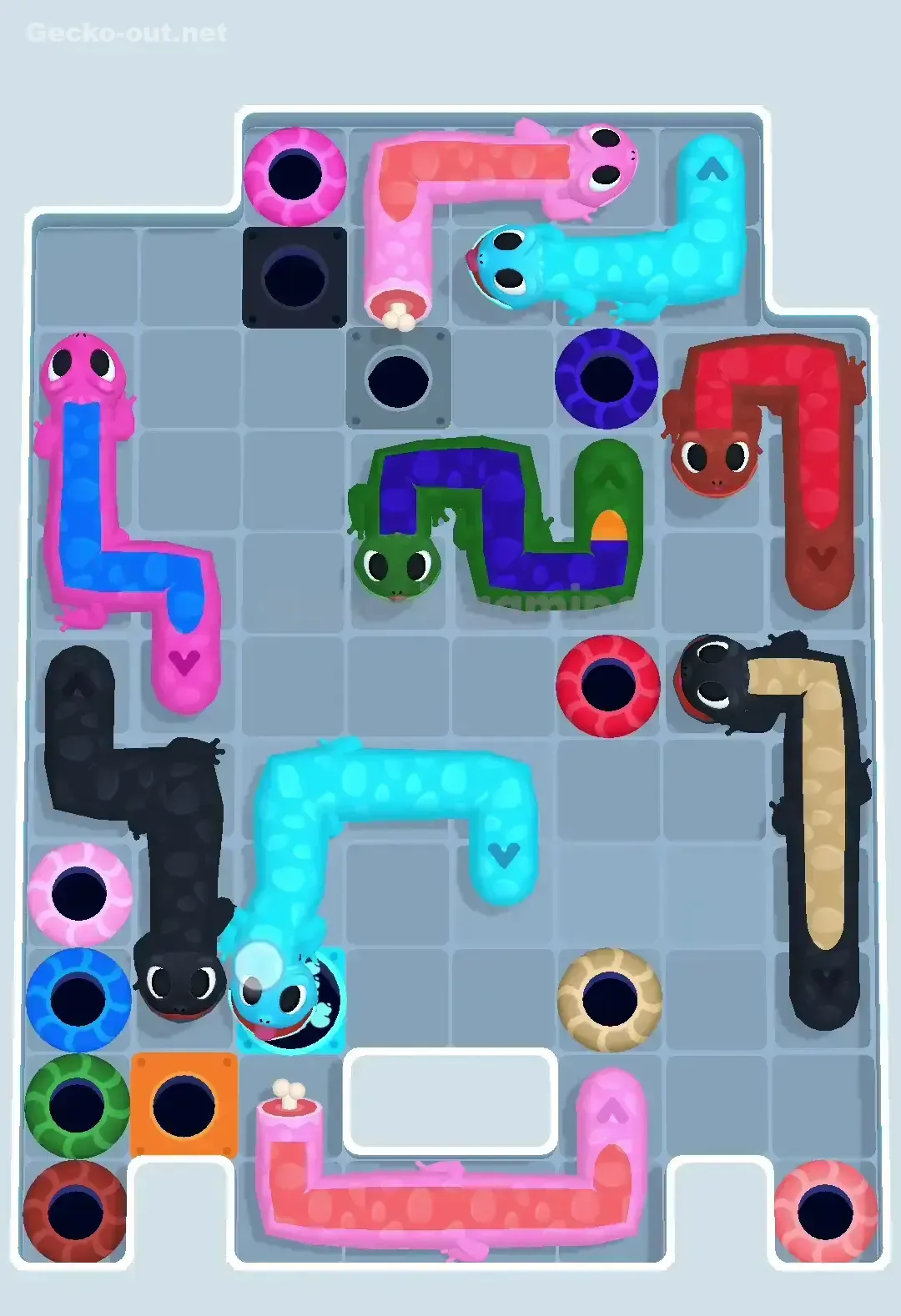 Gecko Out Level 415 Solution 3