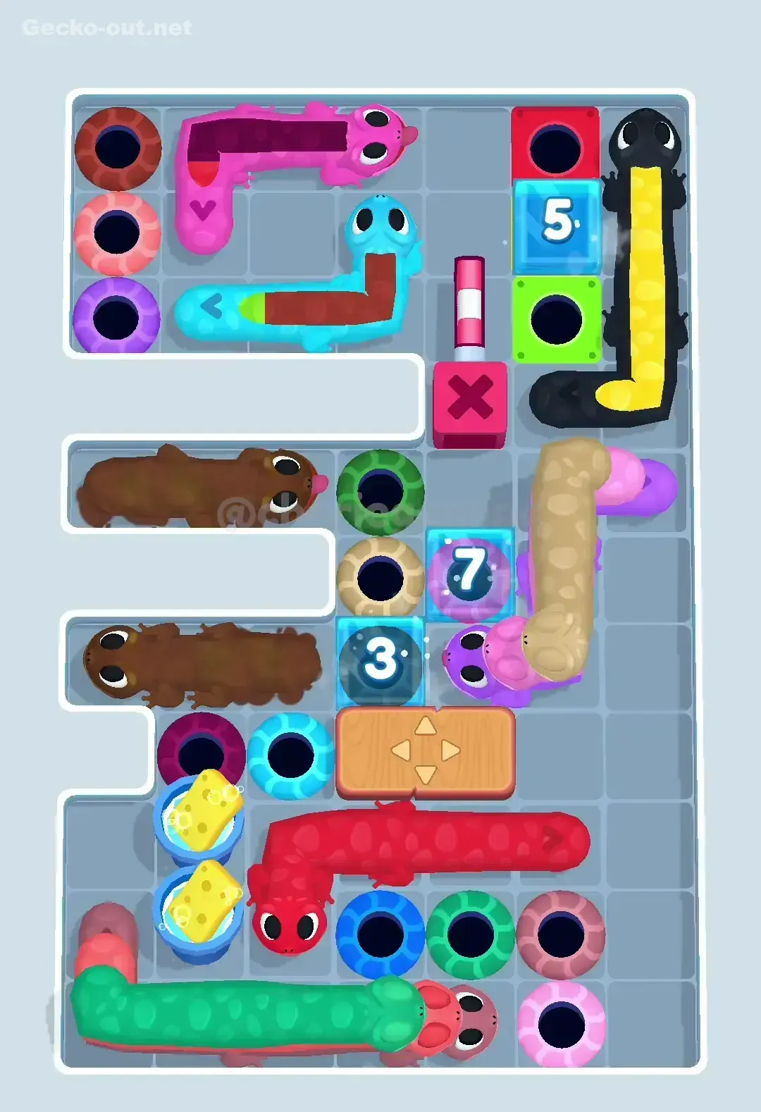 Gecko Out Level 414 Screenshot