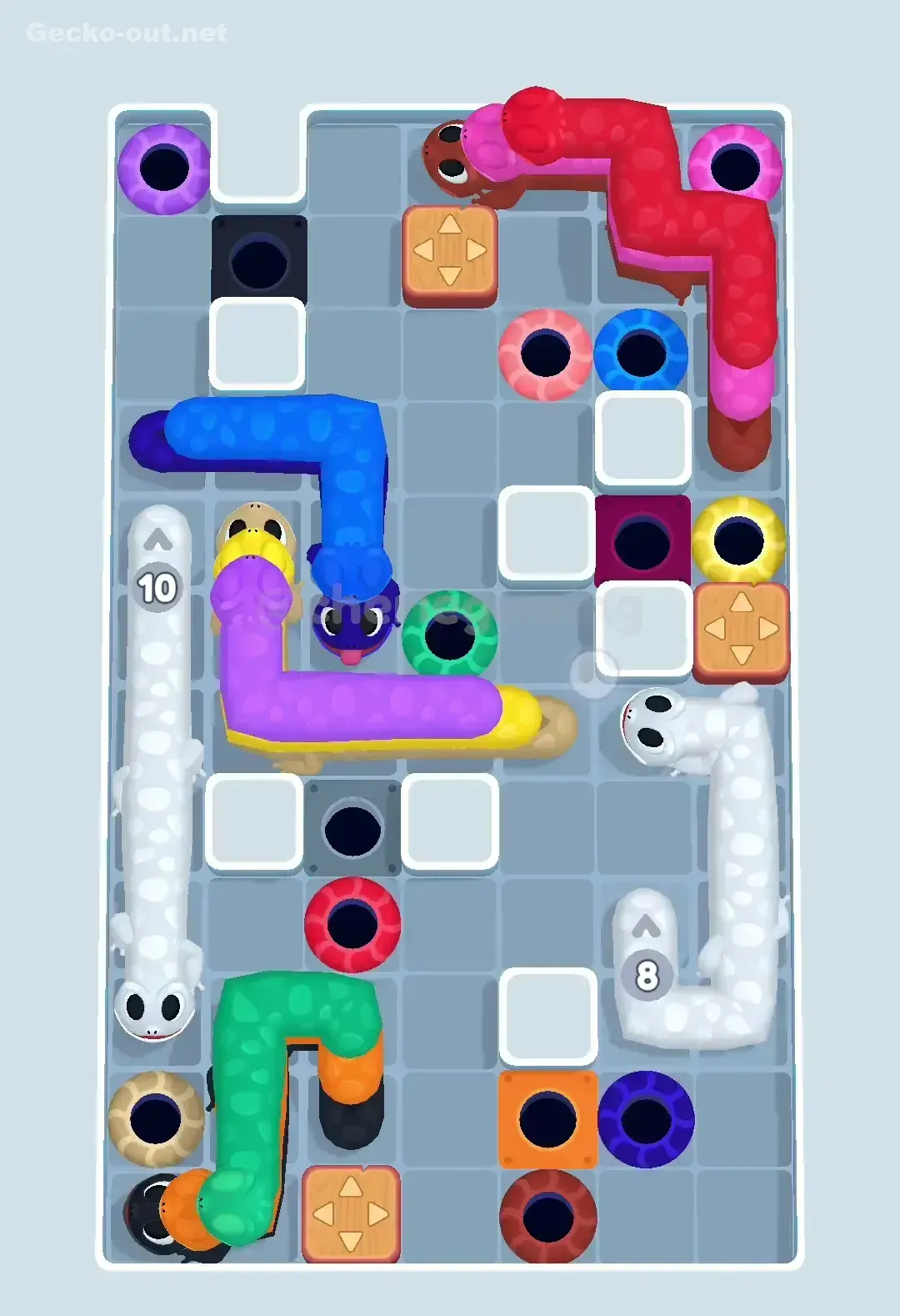 Gecko Out Level 414 Solution 3