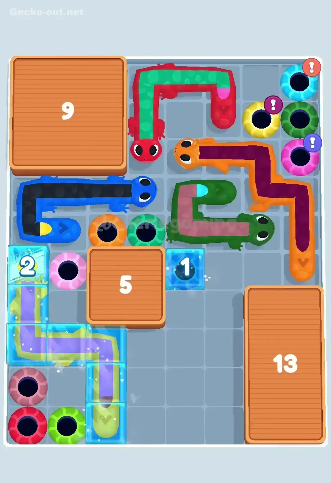 Gecko Out Level 408 Screenshot