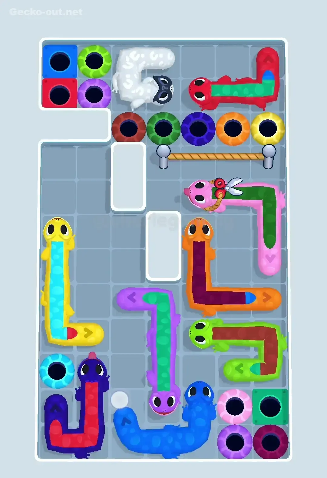 Gecko Out Level 408 Solution 3