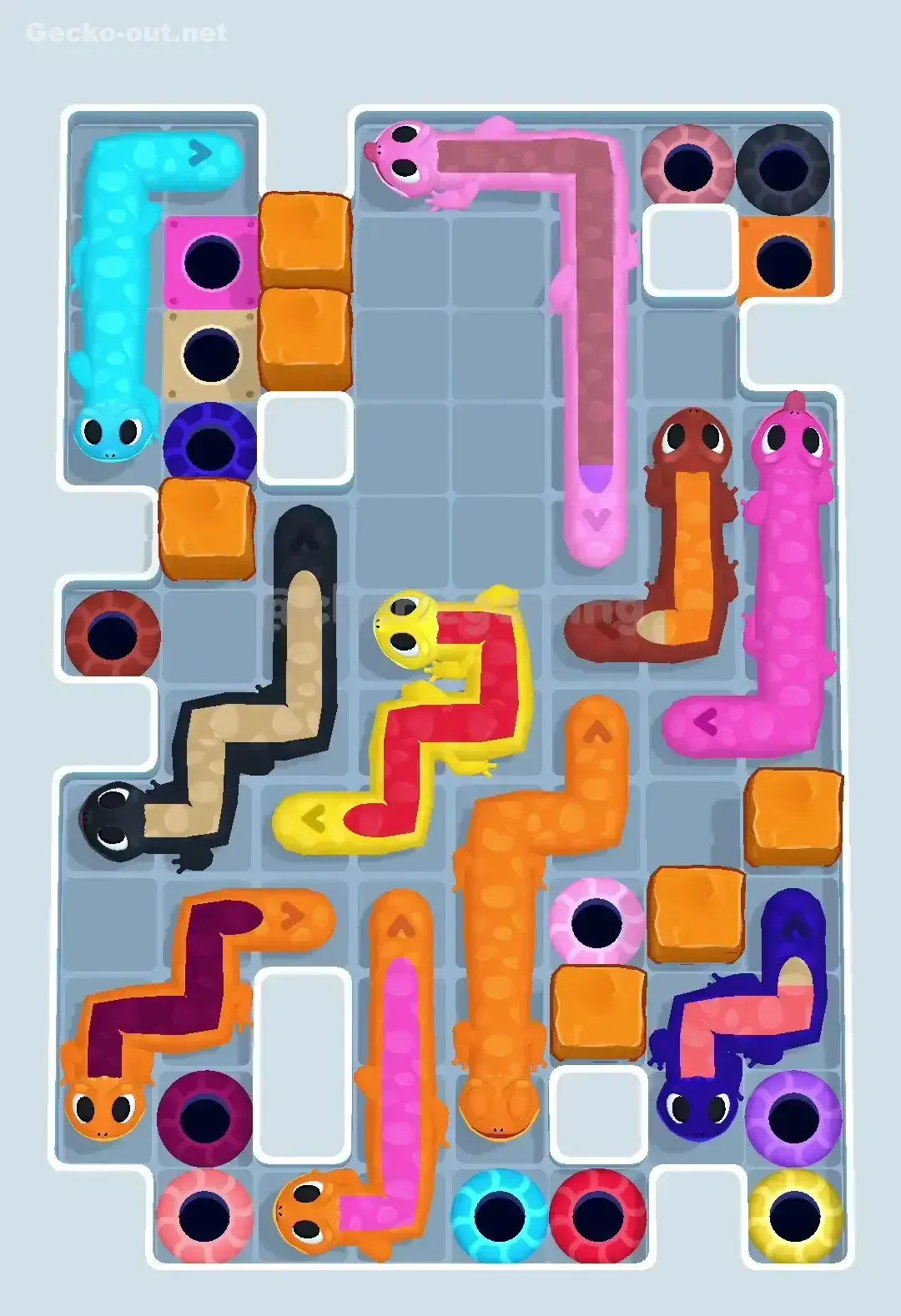 Gecko Out Level 402 Solution 2