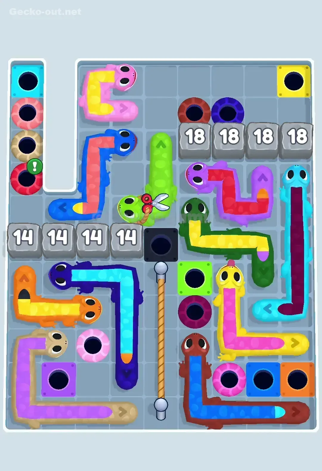 Gecko Out Level 400 Screenshot