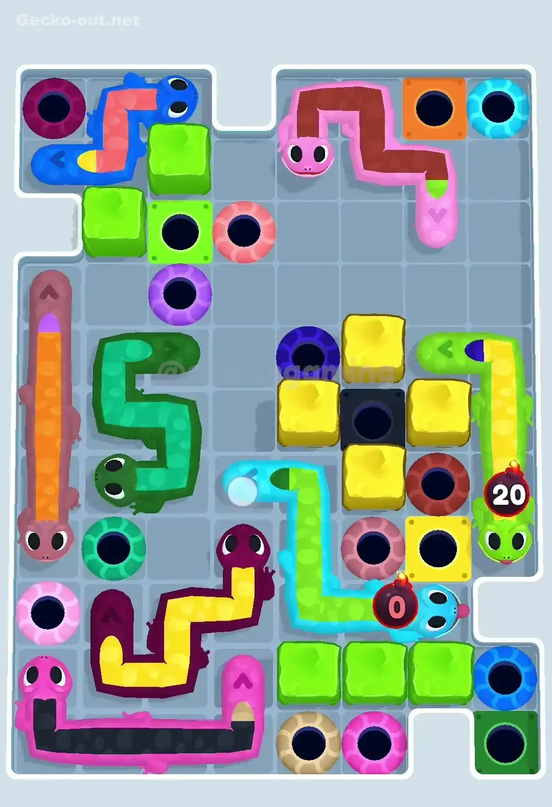 Gecko Out Level 398 Solution 2