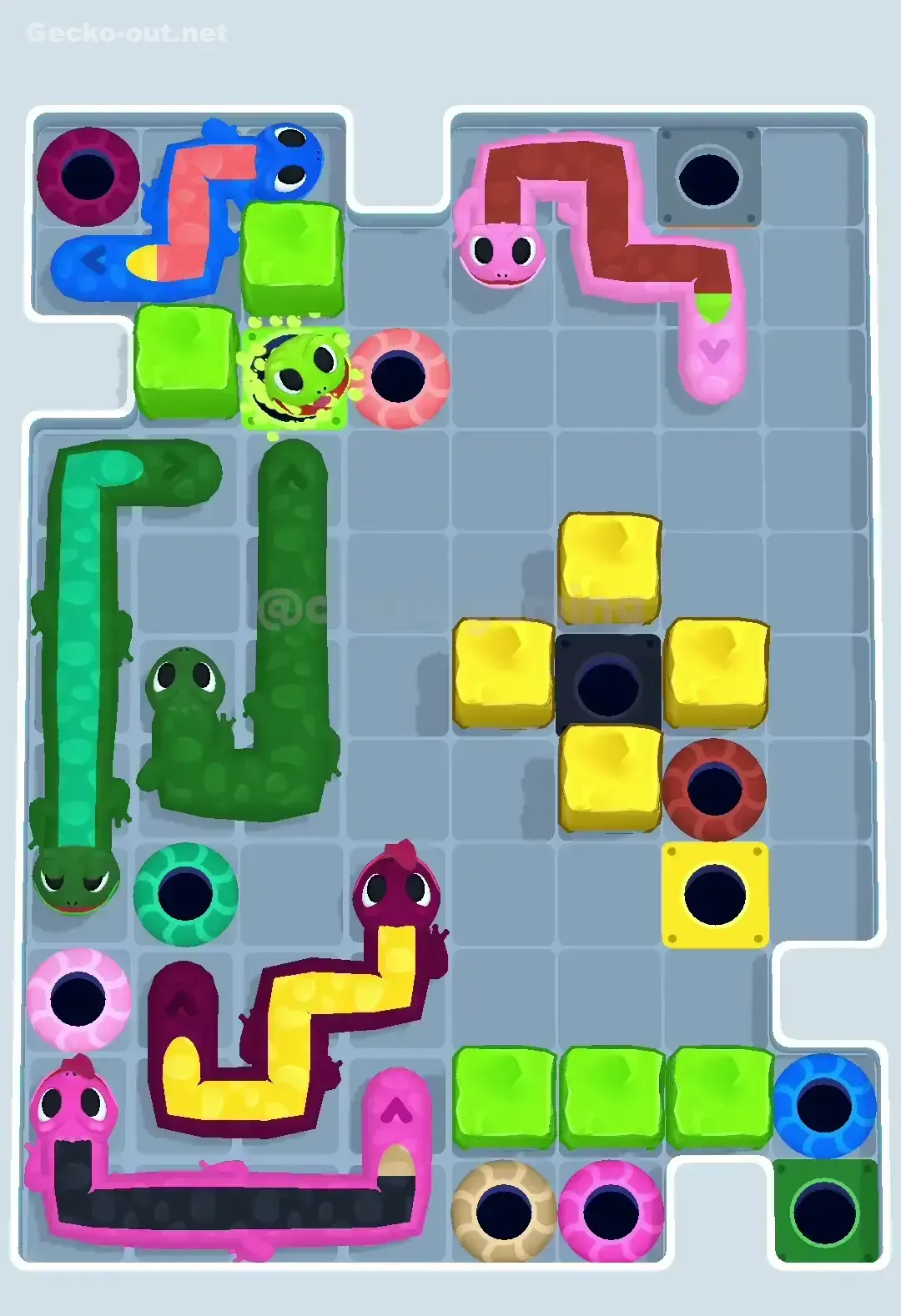 Gecko Out Level 398 Solution 3