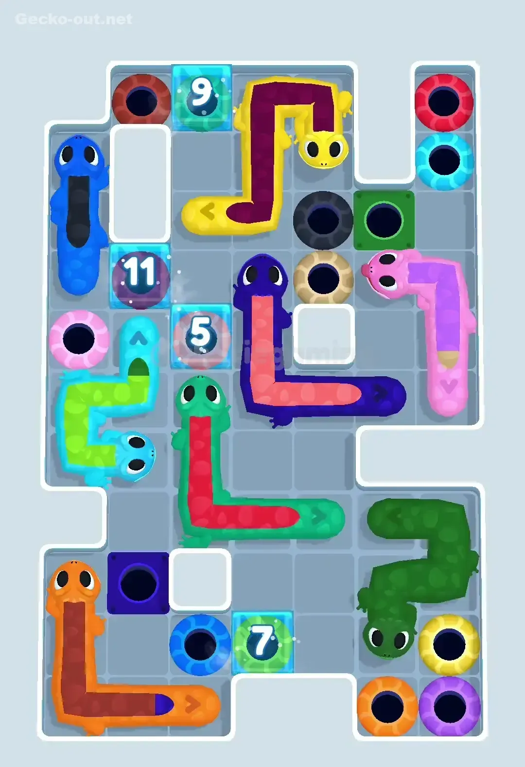 Gecko Out Level 397 Screenshot