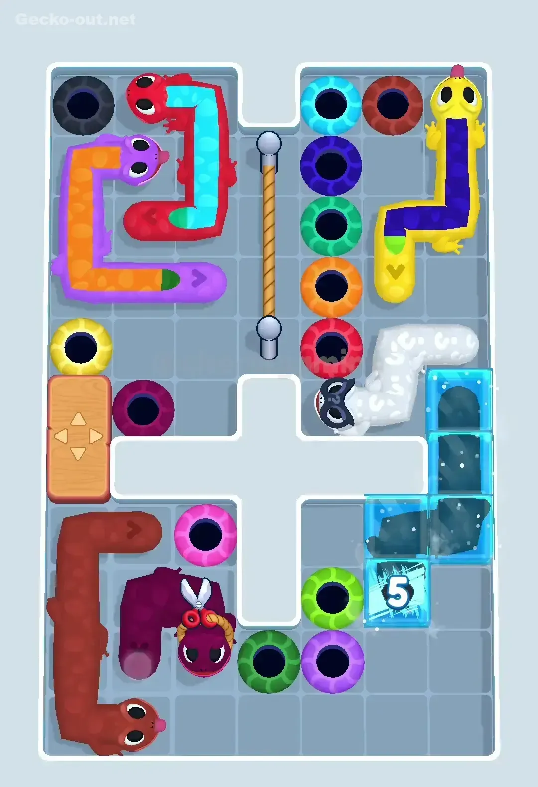 Gecko Out Level 396 Screenshot