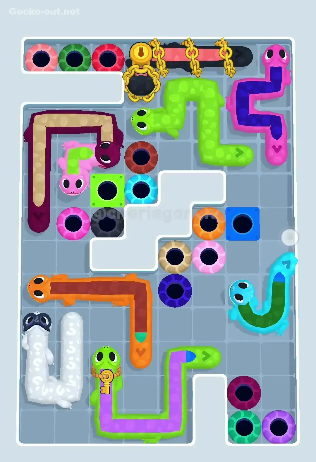 Gecko Out Level 396 Solution 2