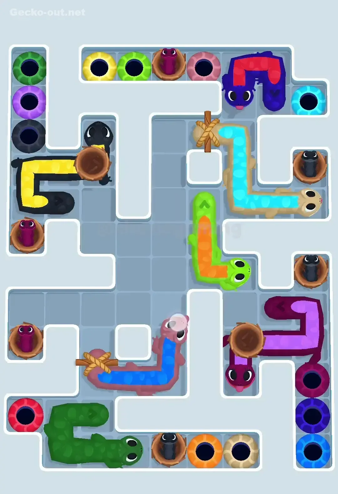 Gecko Out Level 643 Screenshot