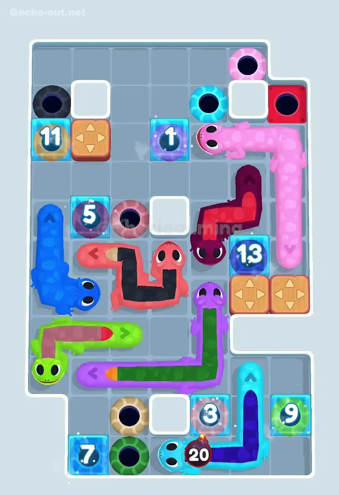 Gecko Out Level 394 Solution 2