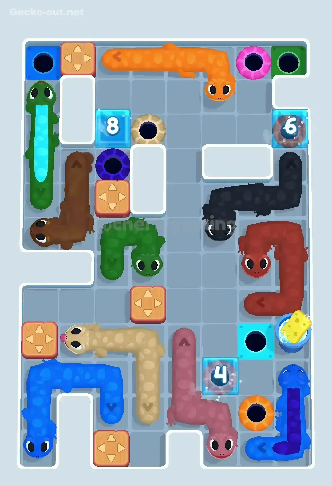Gecko Out Level 393 Solution 3