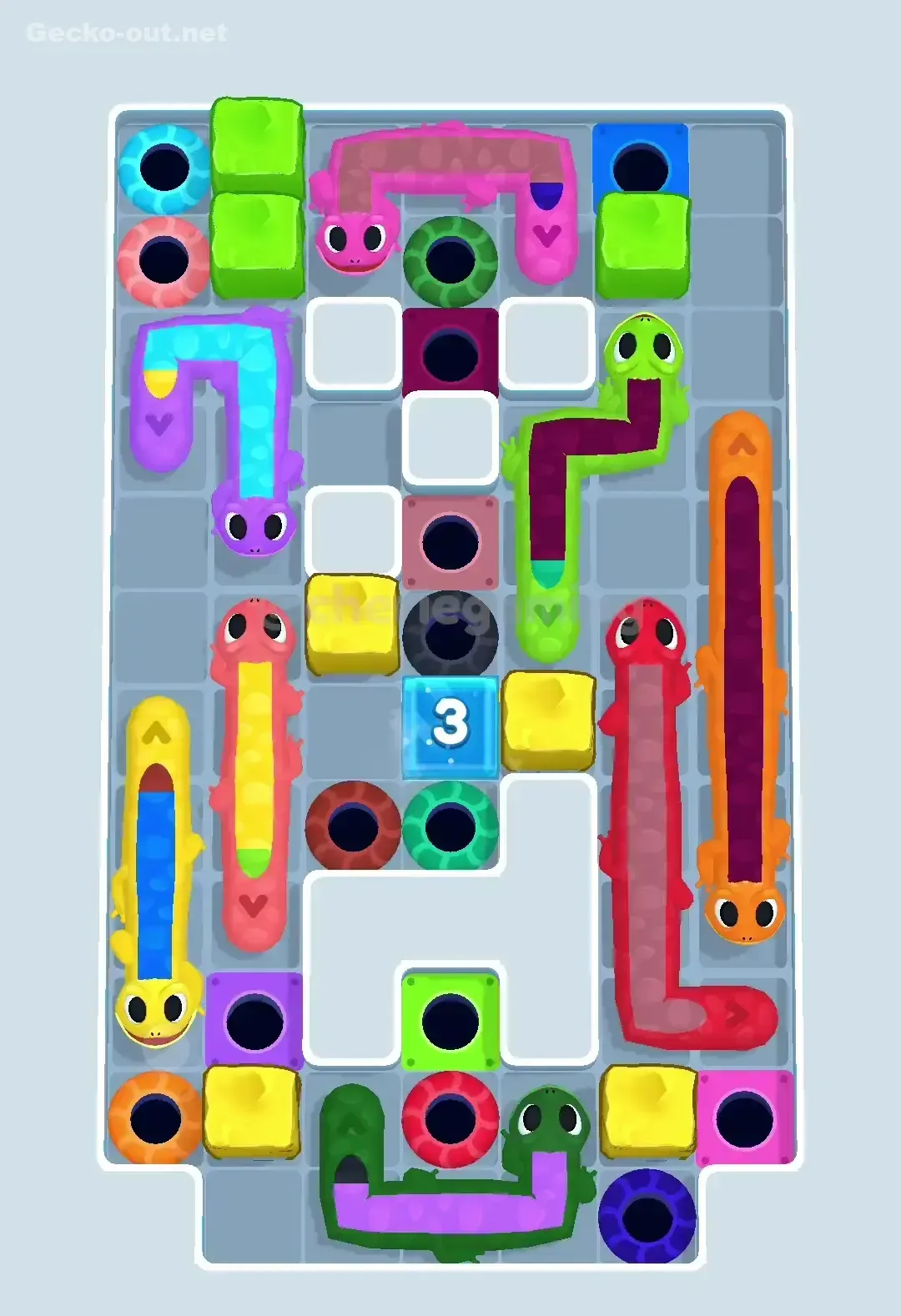 Gecko Out Level 388 Solution 1