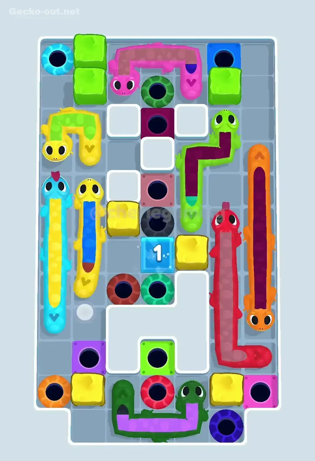 Gecko Out Level 388 Solution 2