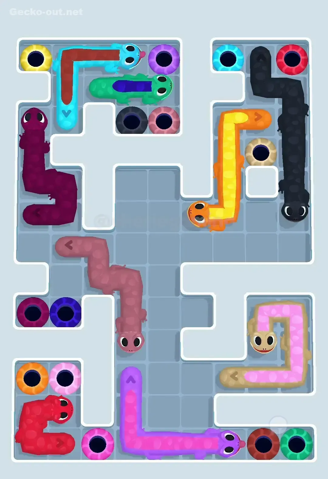 Gecko Out Level 384 Solution 2