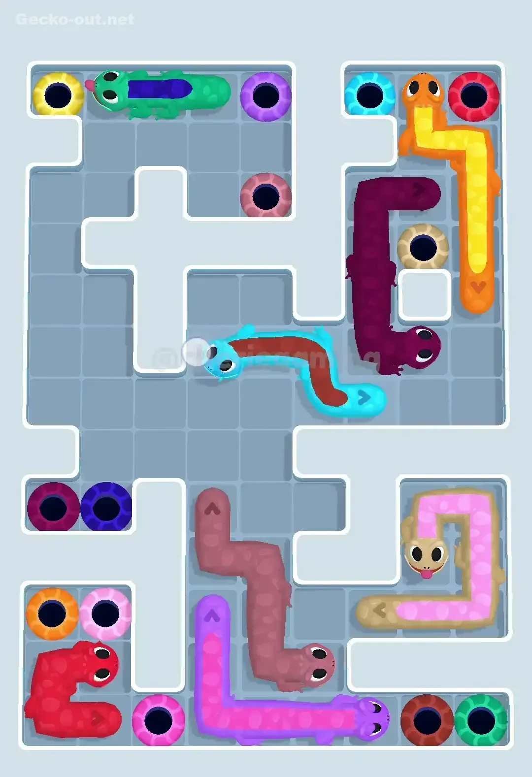 Gecko Out Level 384 Solution 3