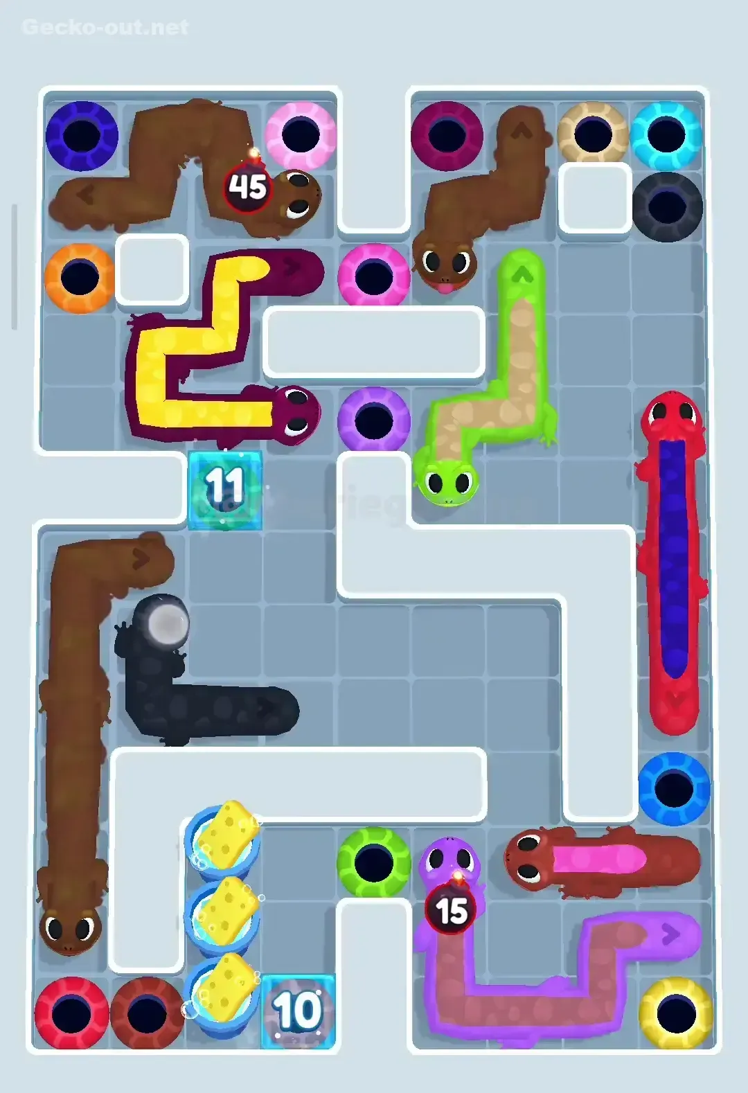 Gecko Out Level 380 Screenshot