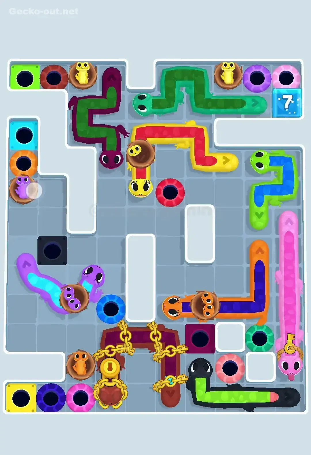 Gecko Out Level 641 Solution 2