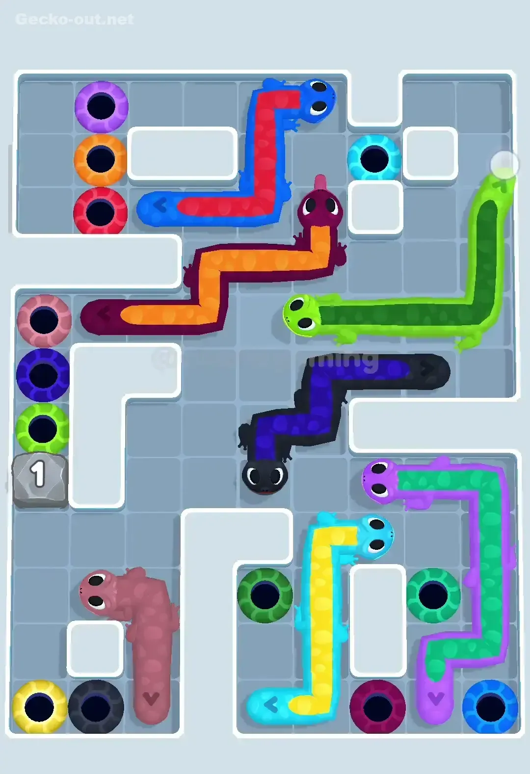 Gecko Out Level 379 Screenshot