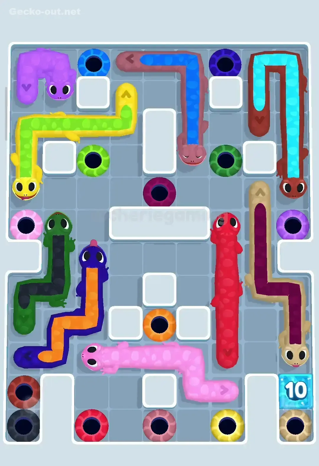 Gecko Out Level 377 Solution 1