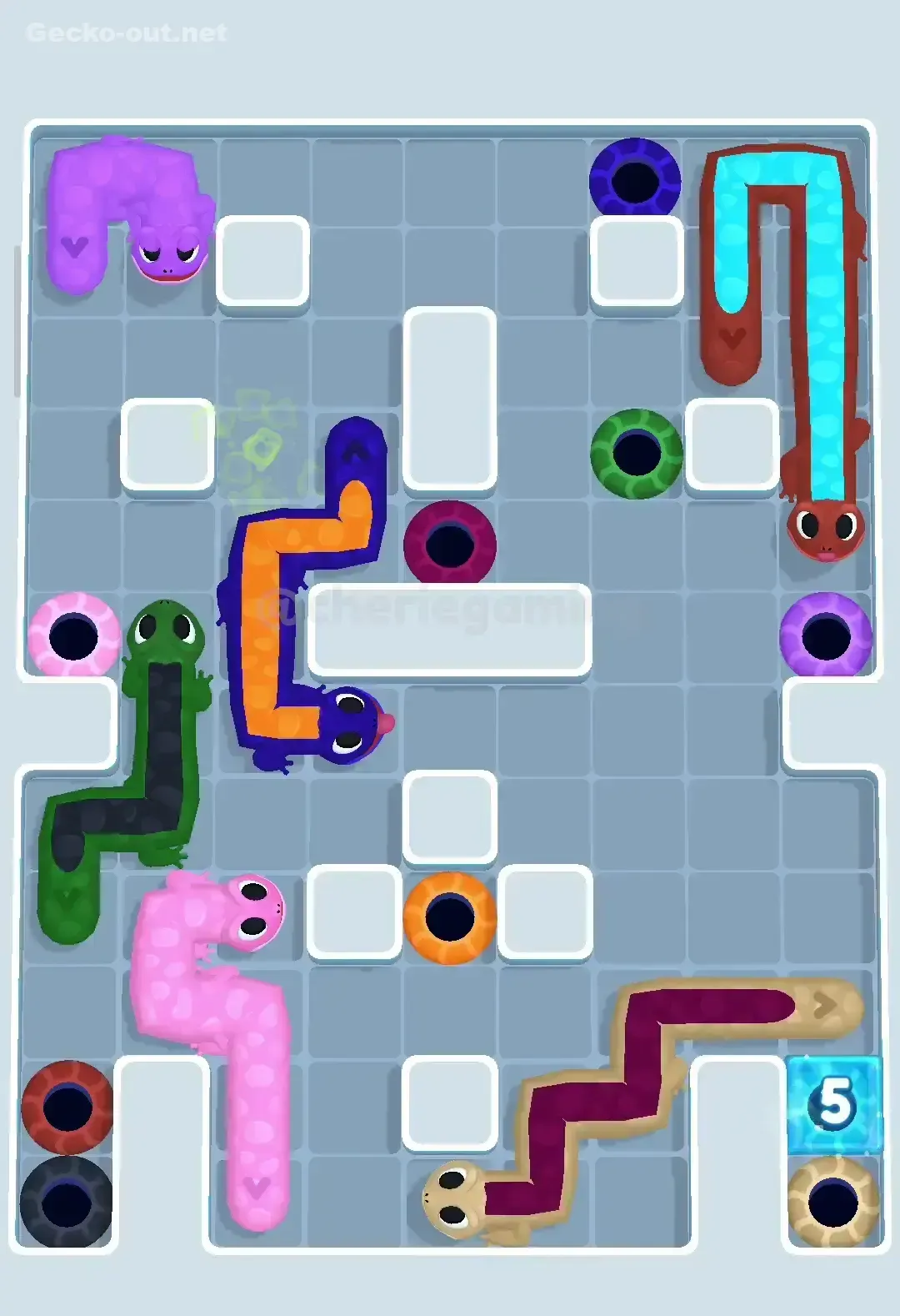 Gecko Out Level 377 Solution 2