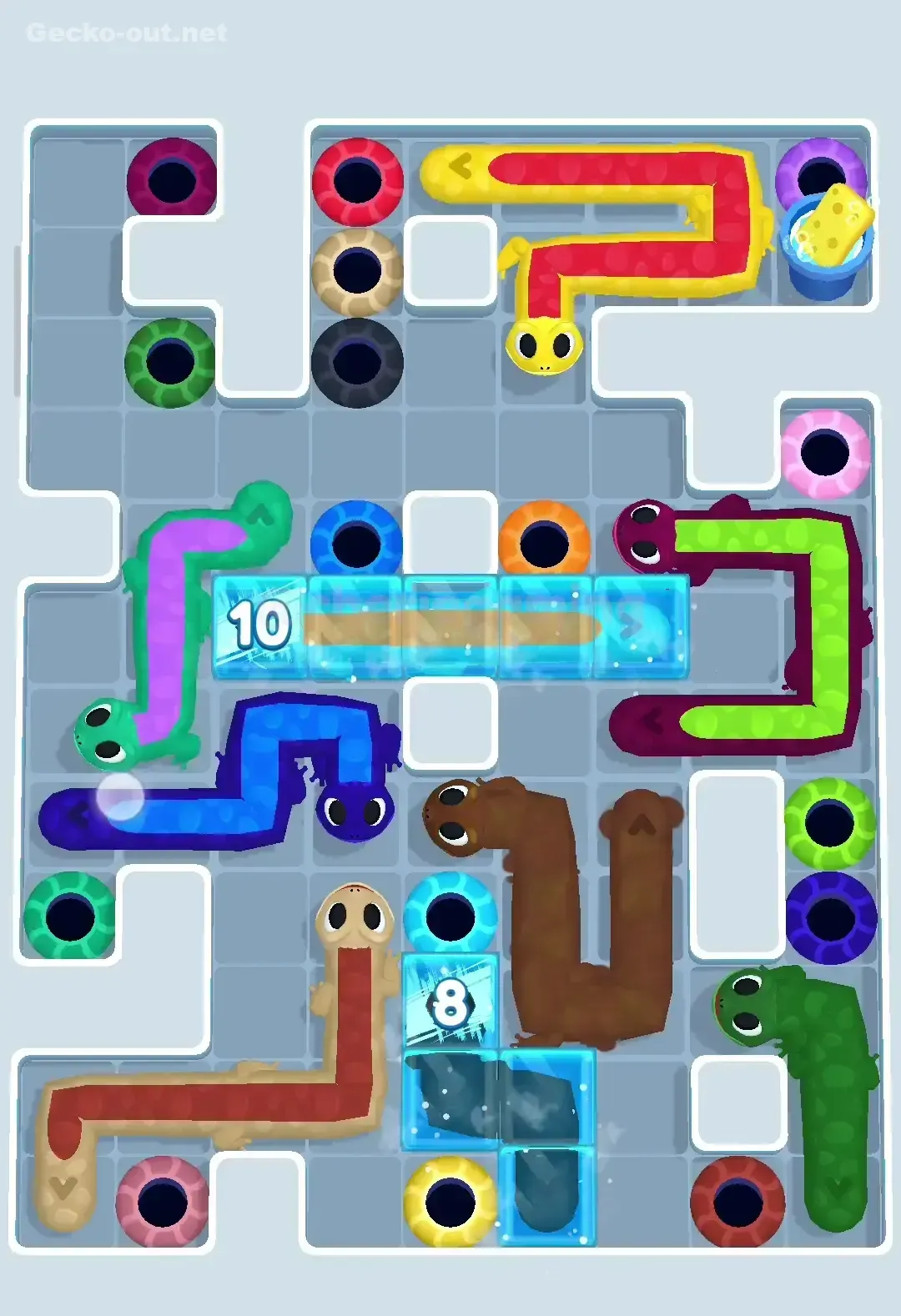 Gecko Out Level 374 Screenshot