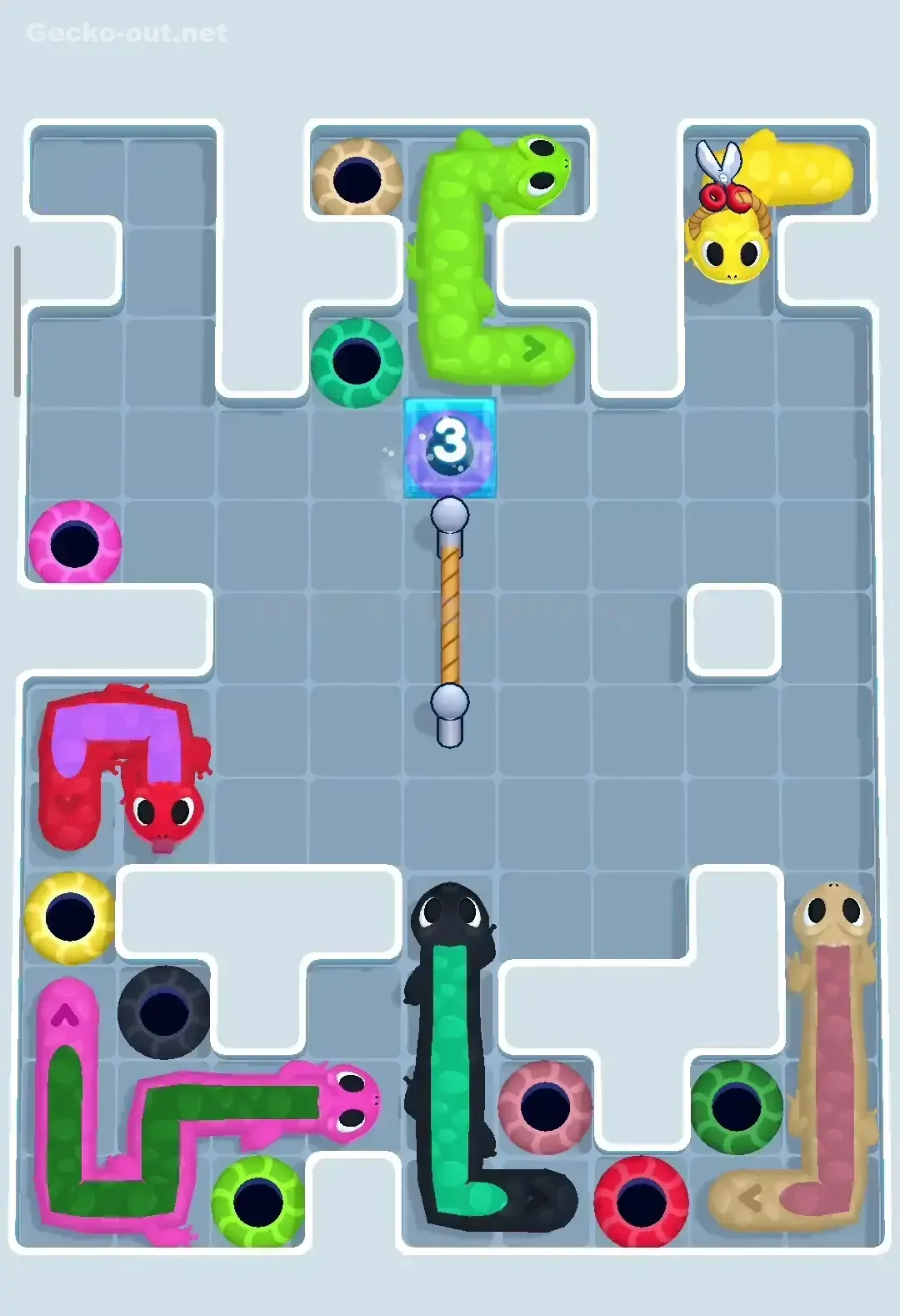 Gecko Out Level 372 Solution 2