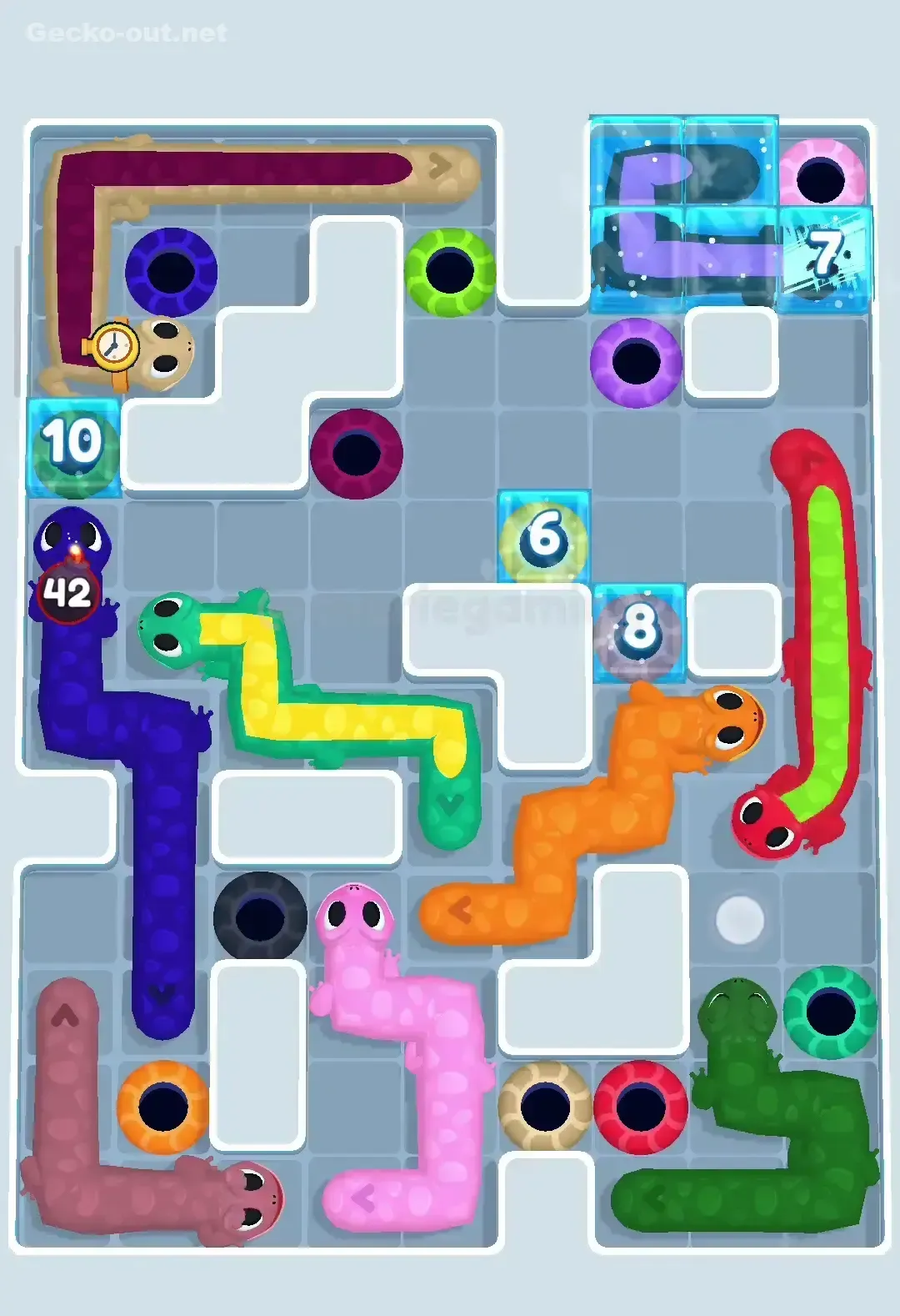 Gecko Out Level 370 Solution 2