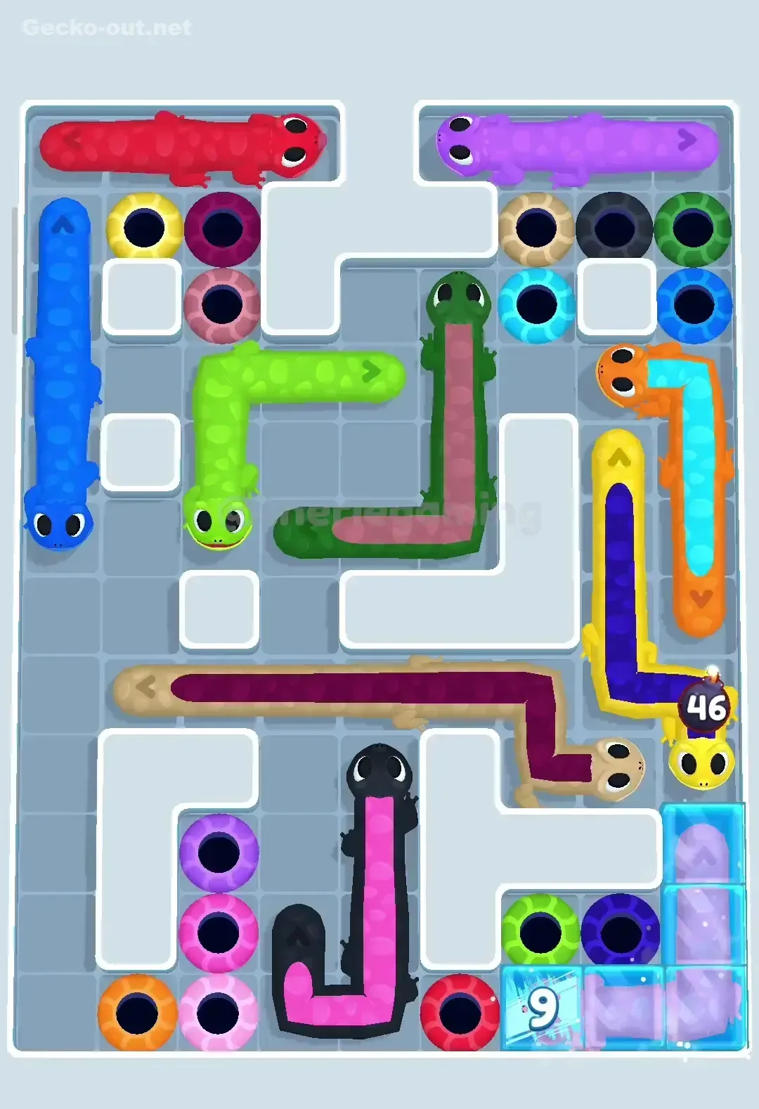 Gecko Out Level 369 Screenshot