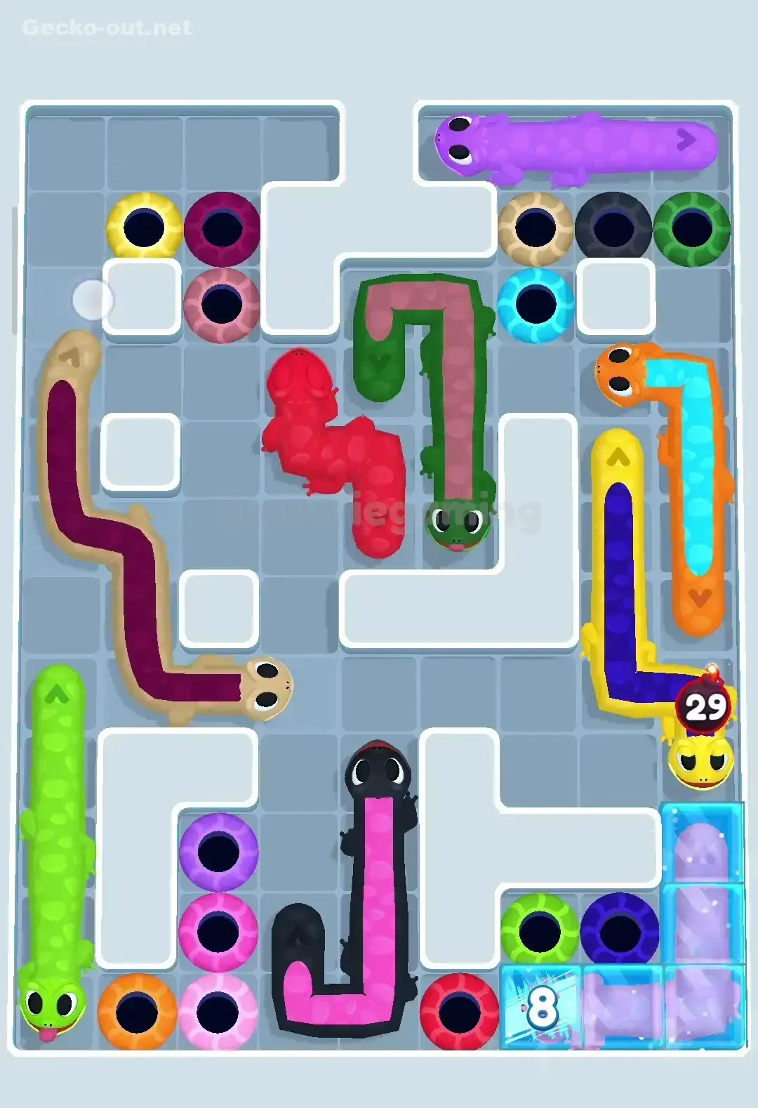 Gecko Out Level 369 Solution 2