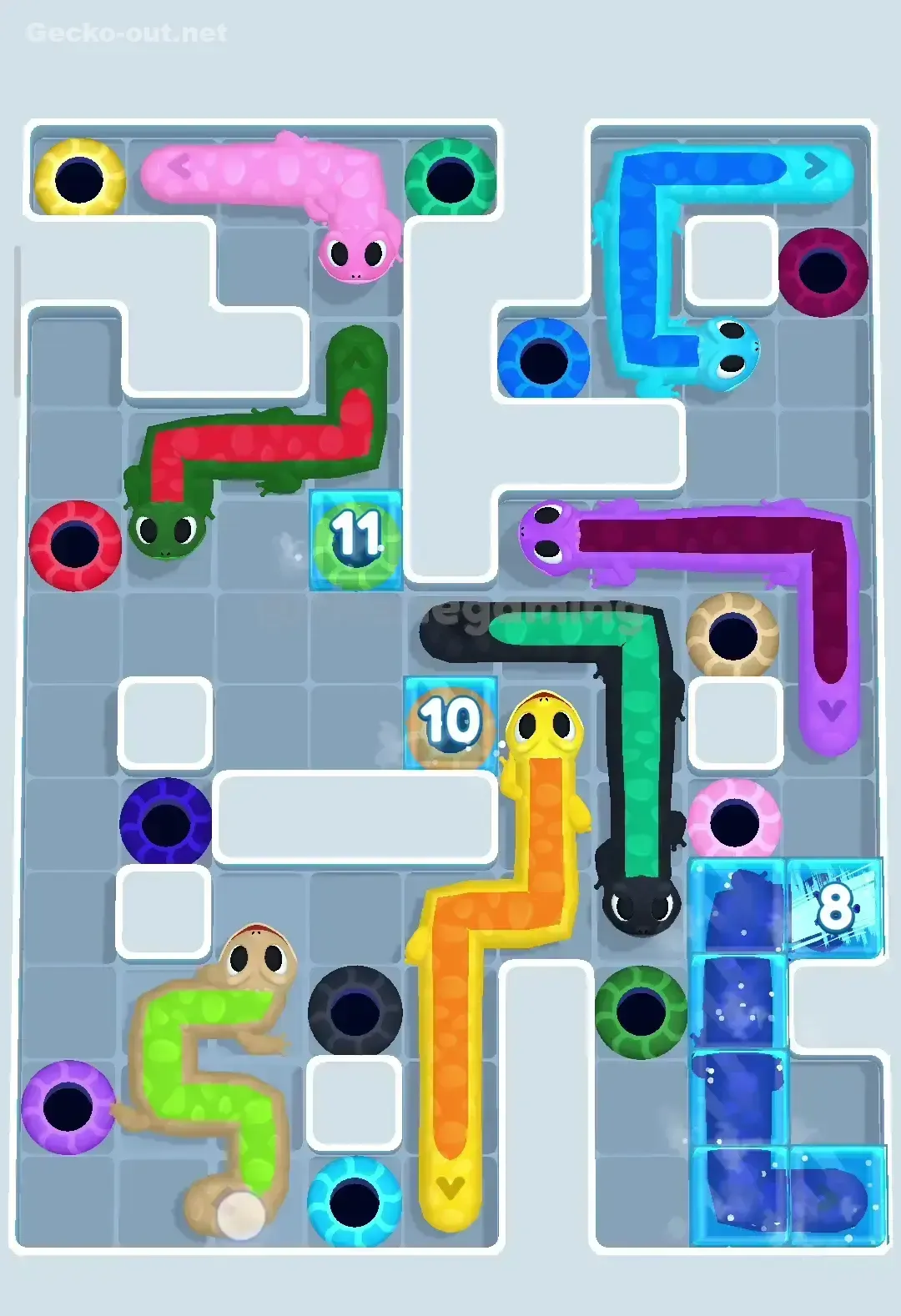 Gecko Out Level 368 Solution 1