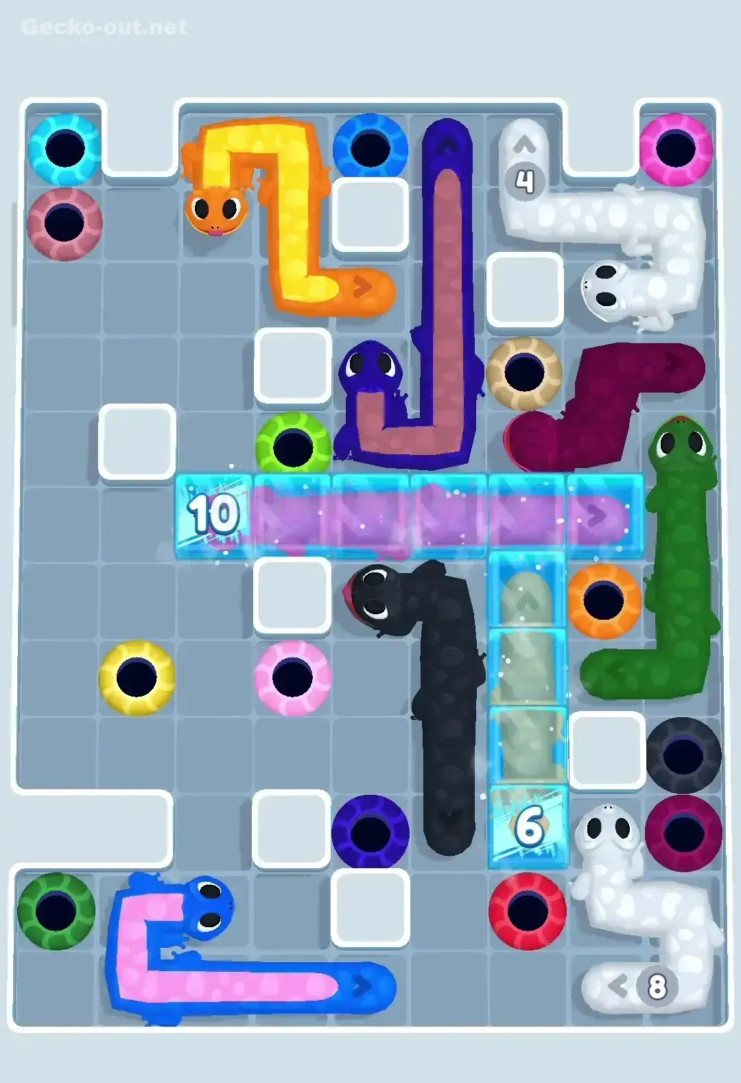 Gecko Out Level 367 Screenshot