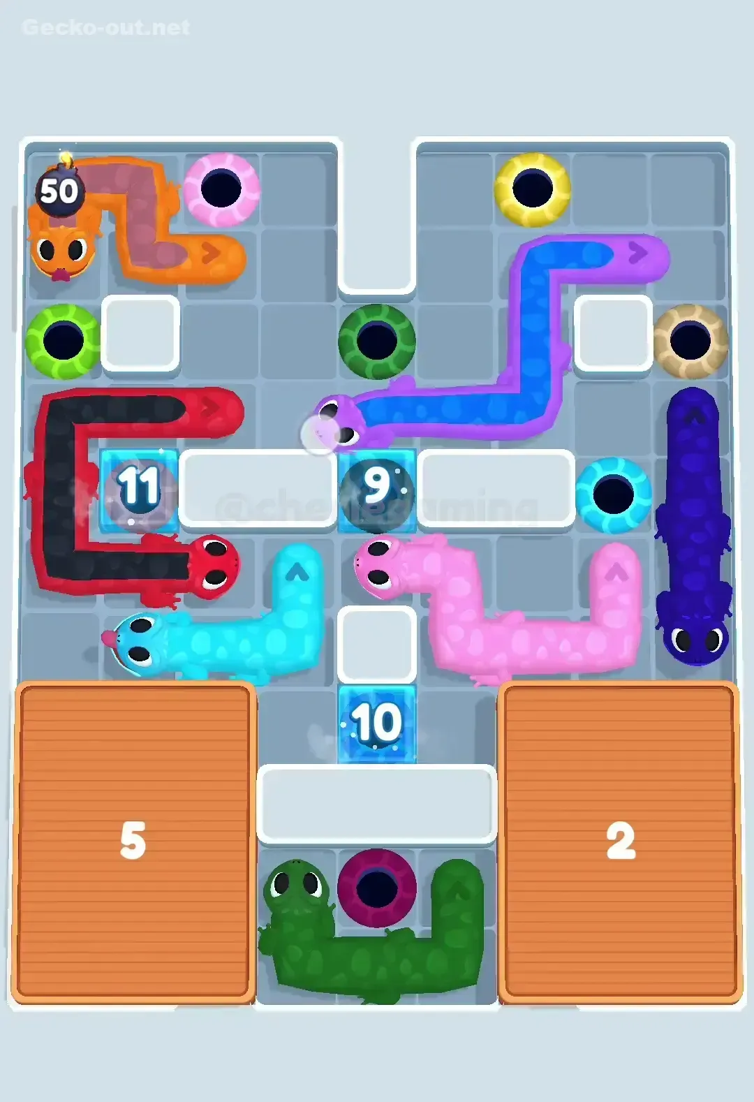 Gecko Out Level 366 Screenshot