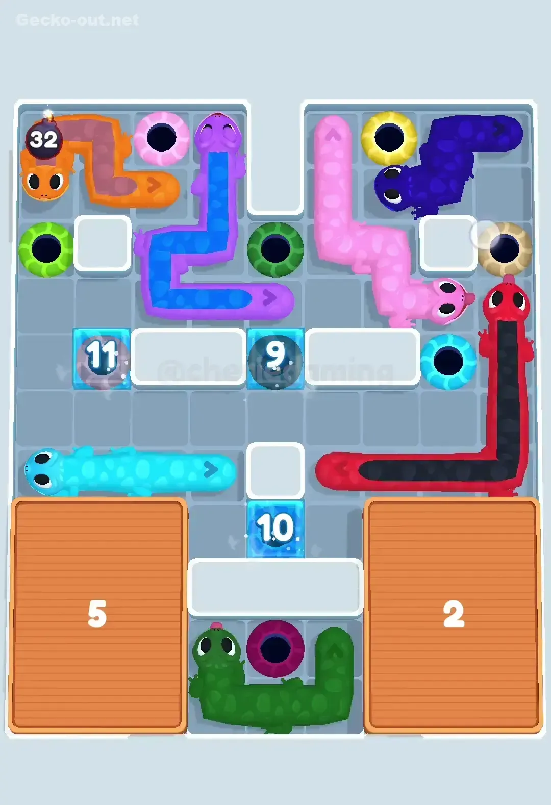 Gecko Out Level 366 Solution 2