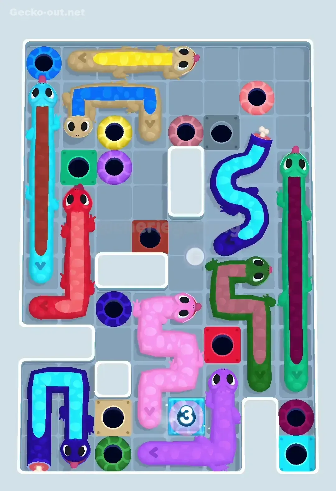 Gecko Out Level 482 Solution 3