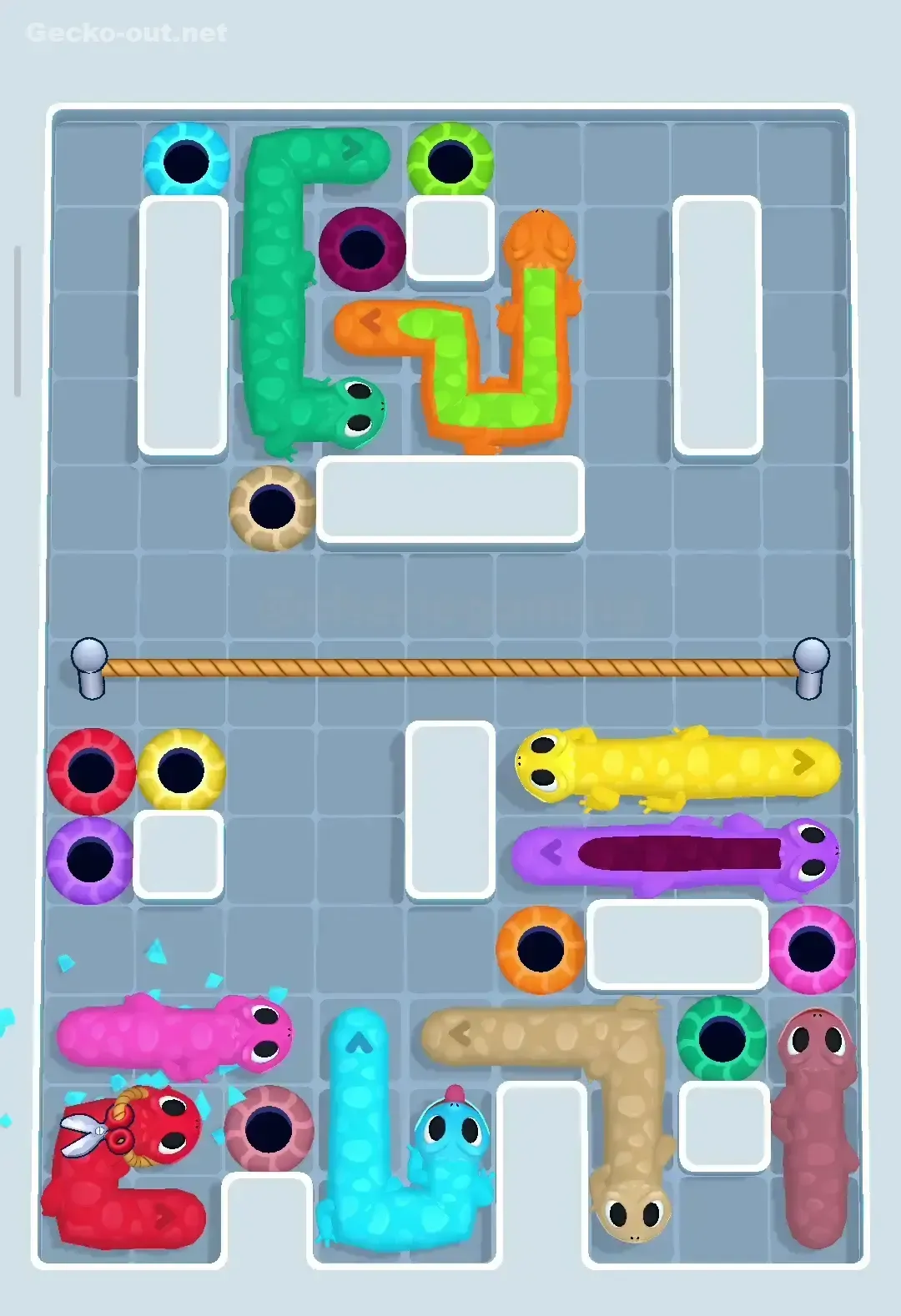 Gecko Out Level 383 Solution 2