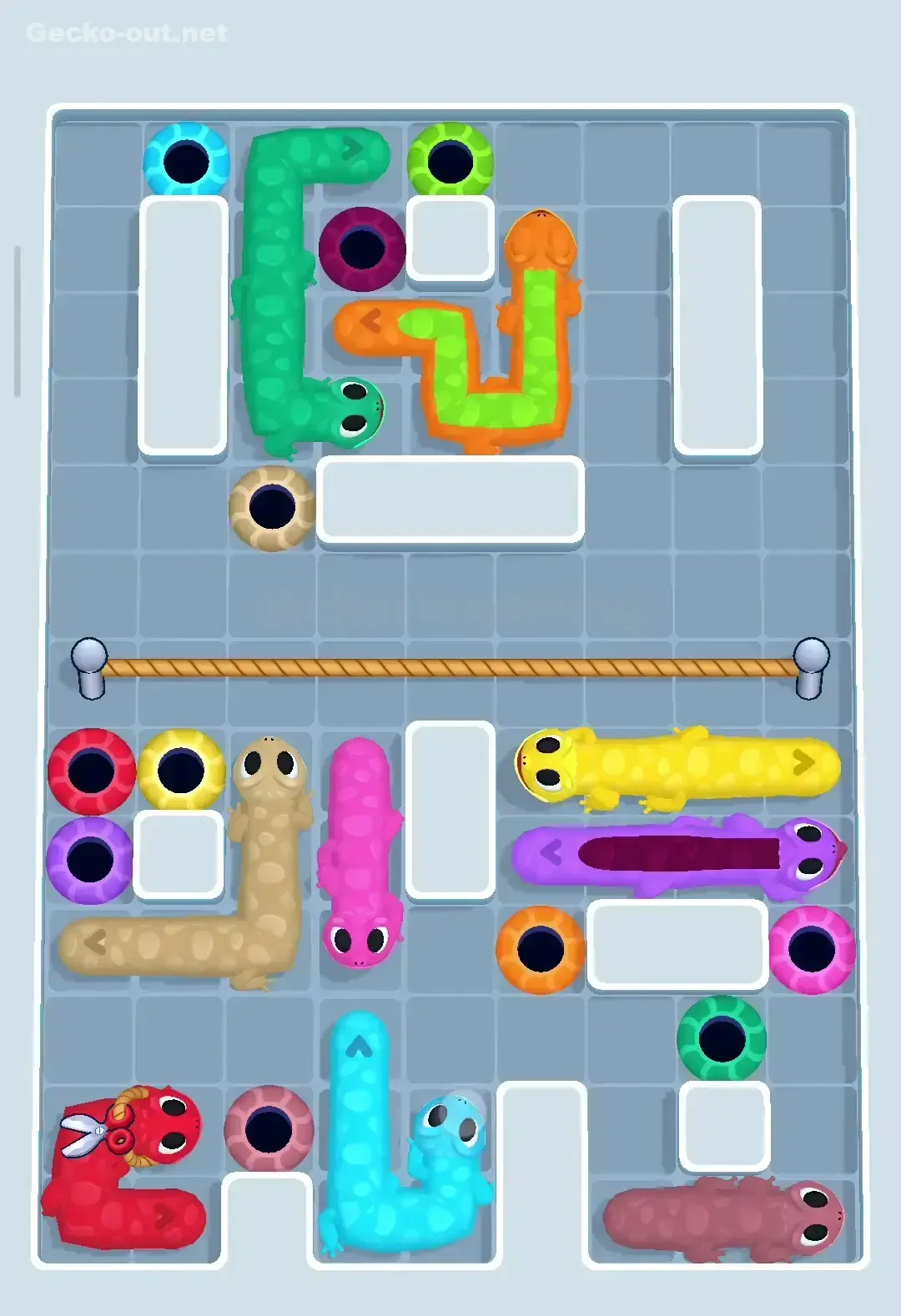 Gecko Out Level 383 Solution 3