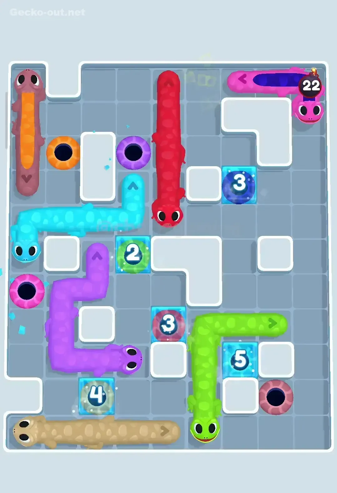 Gecko Out Level 364 Solution 3