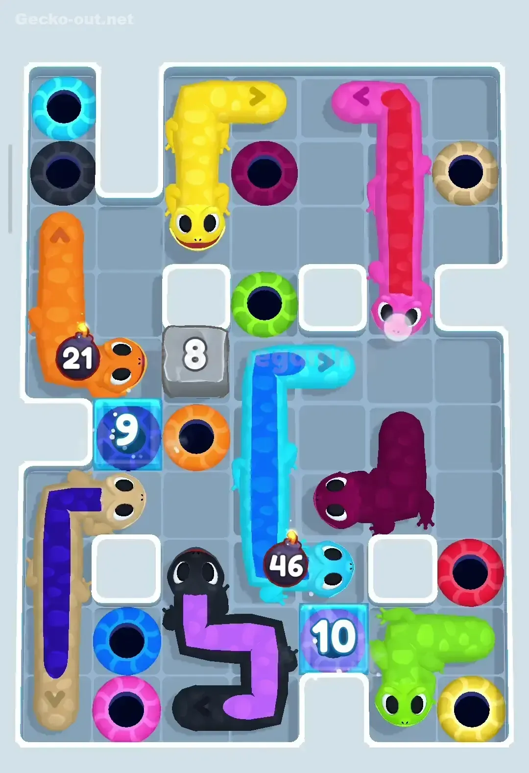 Gecko Out Level 363 Screenshot