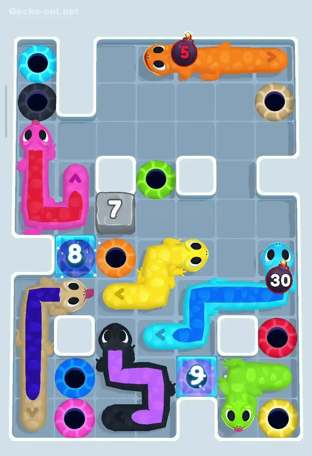 Gecko Out Level 363 Solution 2