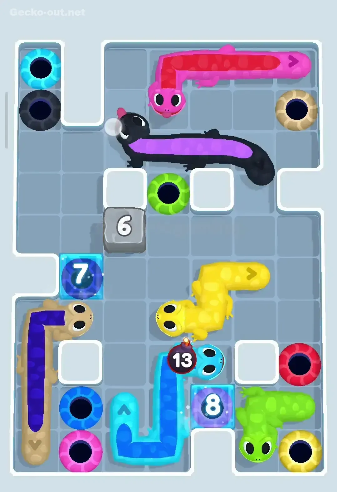 Gecko Out Level 363 Solution 3