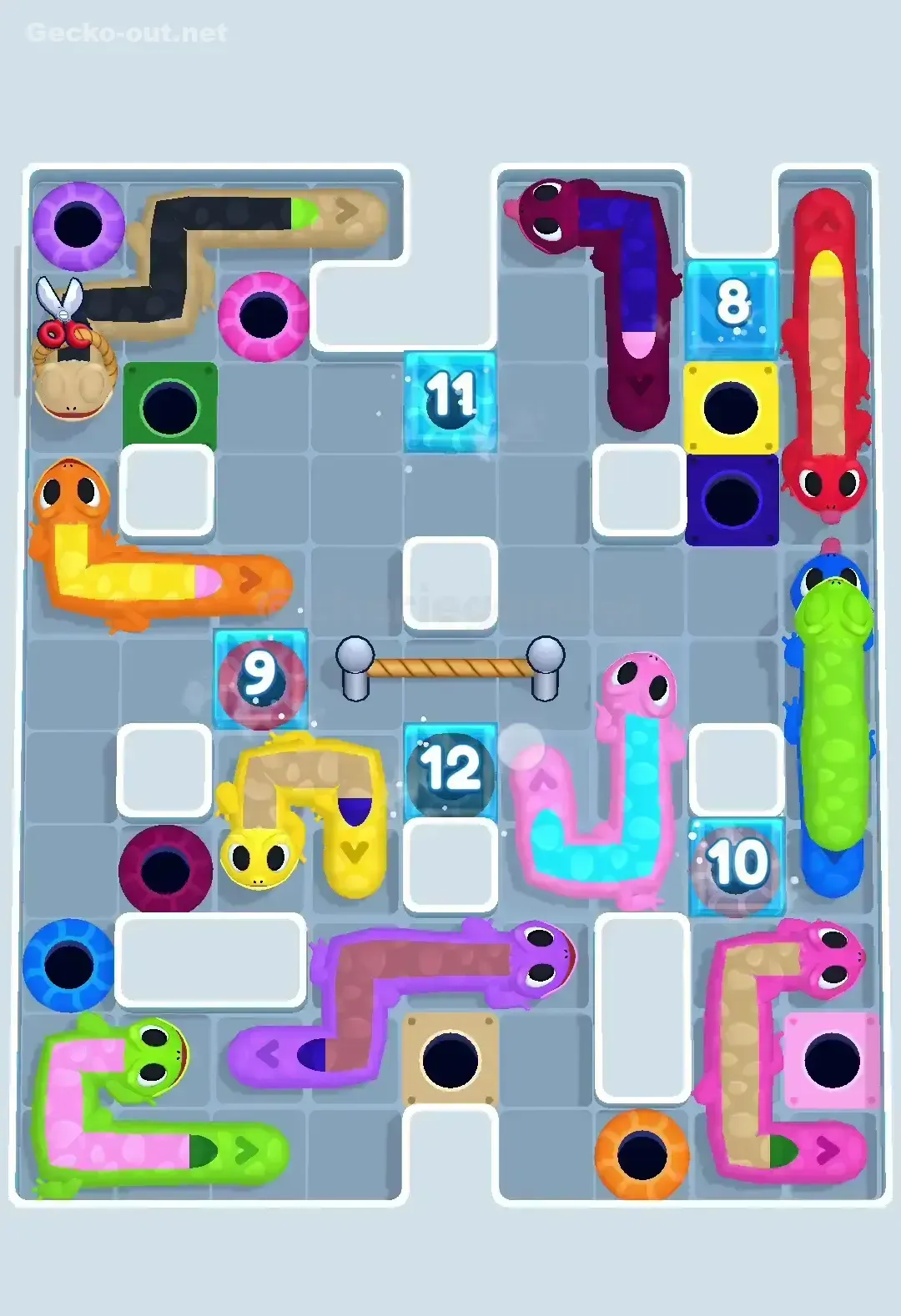 Gecko Out Level 360 Screenshot