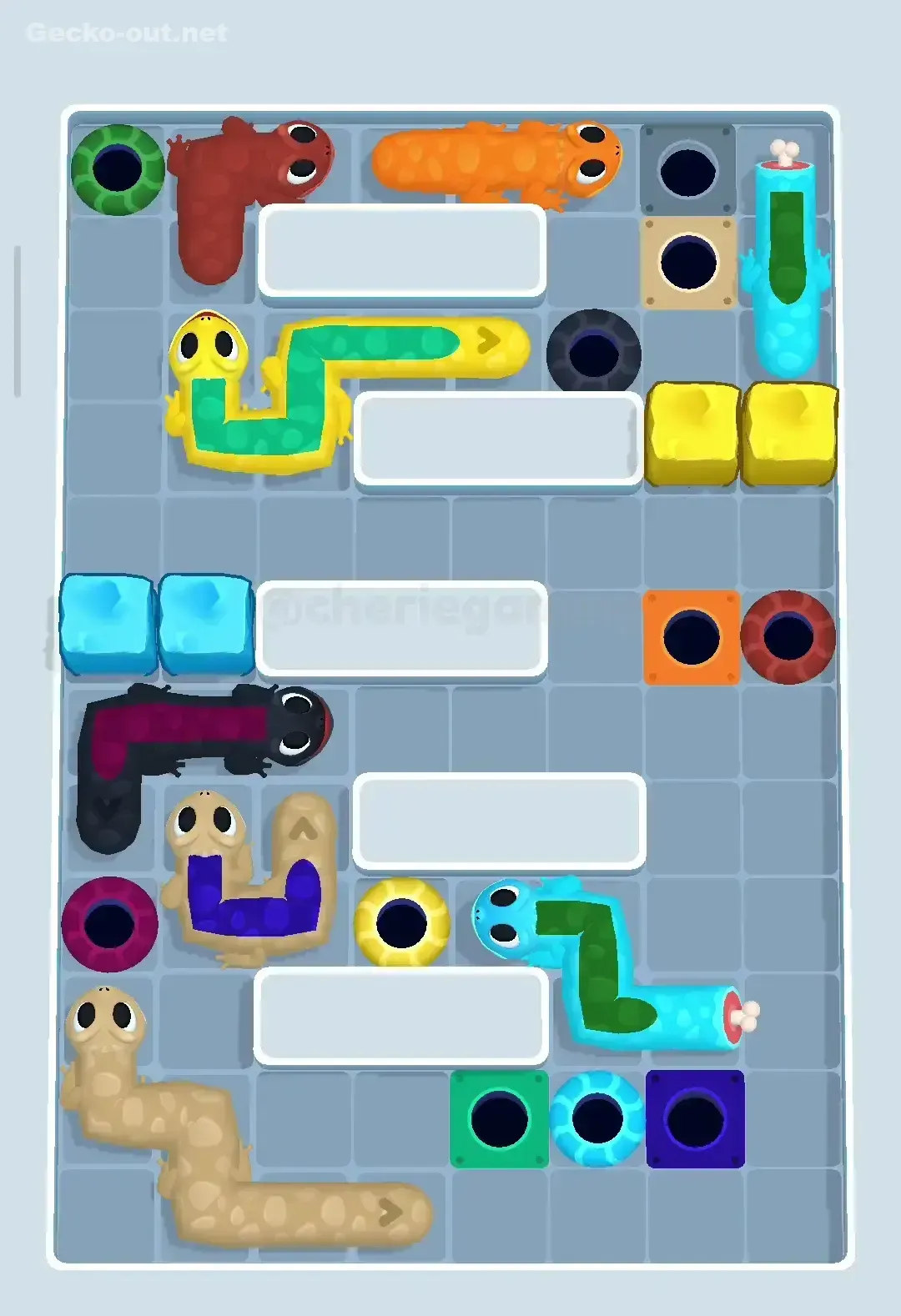 Gecko Out Level 358 Solution 3