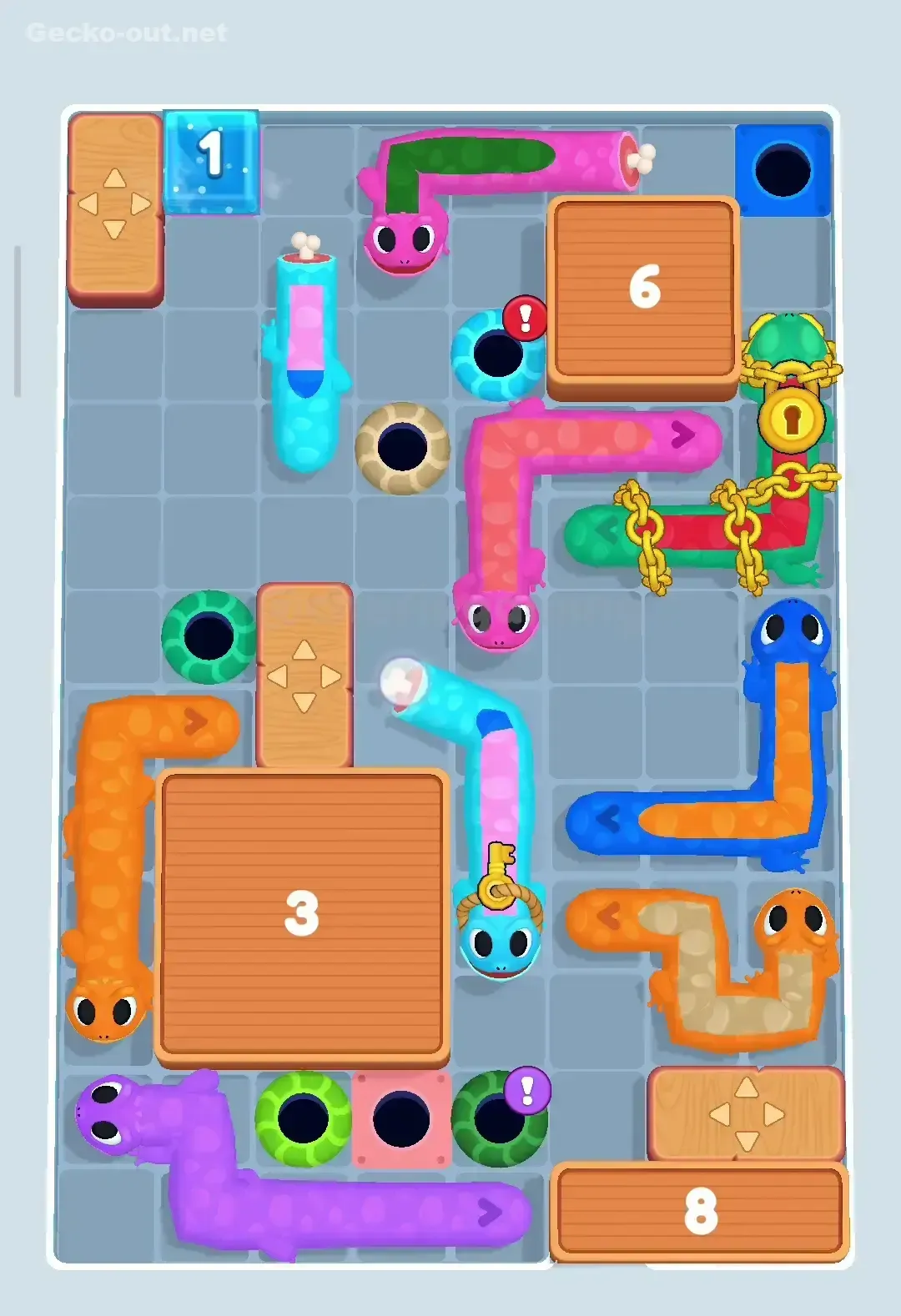Gecko Out Level 356 Solution 2