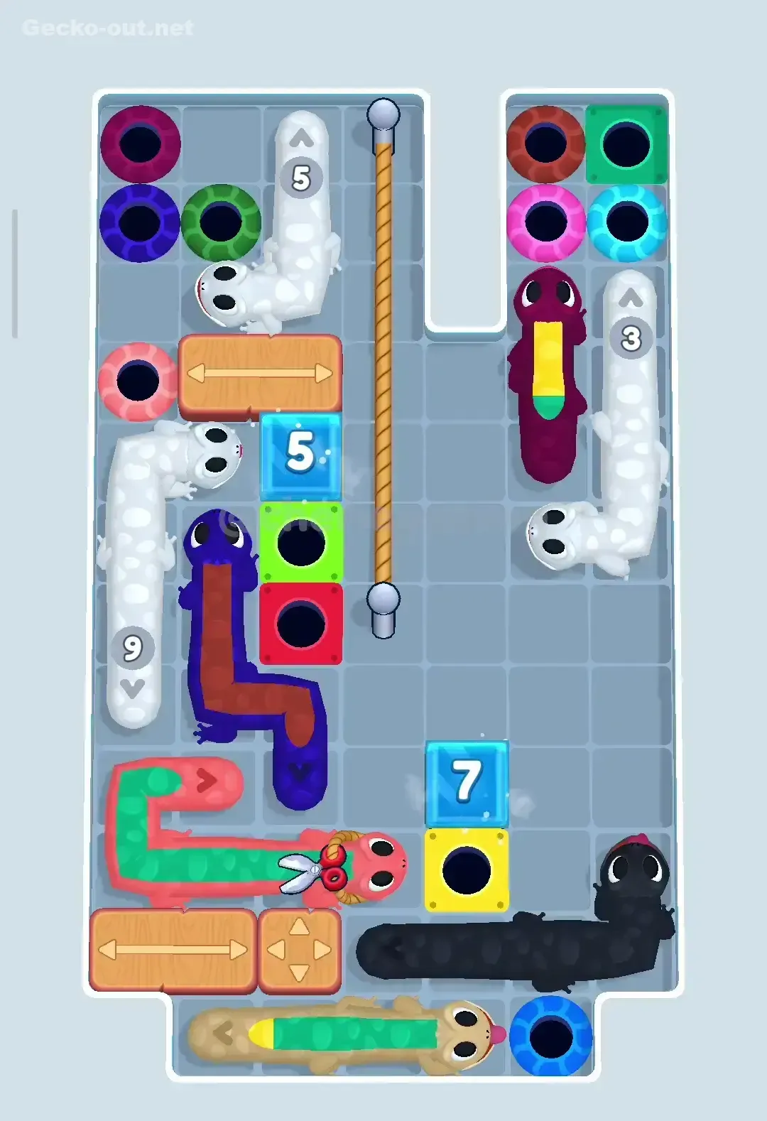 Gecko Out Level 354 Screenshot