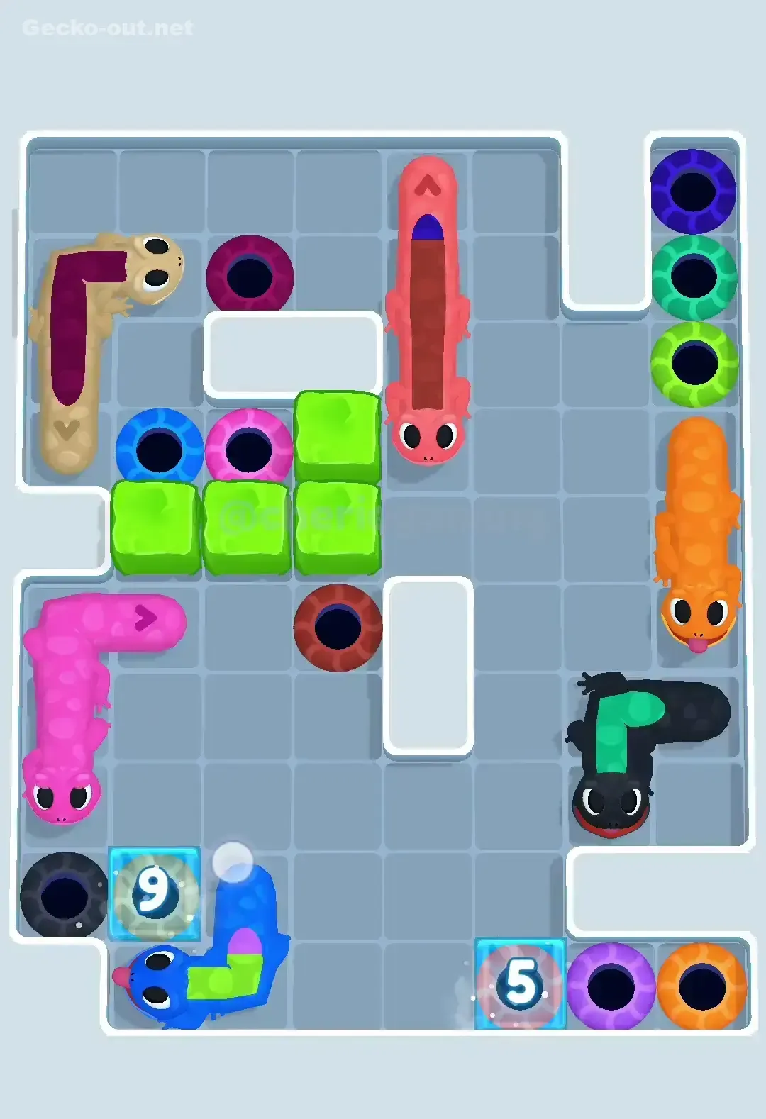 Gecko Out Level 353 Solution 2